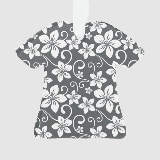 BLAUWE HAWAII (PEWTER) ORNAMENT (voorkant)