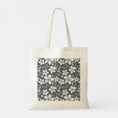 BLAUWE HAWAII (PEWTER) TOTE BAG (Achterkant)