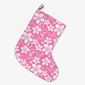 BLAUWE HAWAII (PINK) GROTE KERSTSOK (Voorkant (Hangend))