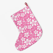 BLAUWE HAWAII (PINK) GROTE KERSTSOK (Achterkant (Hangend))