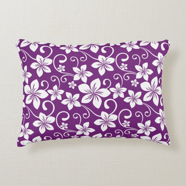 BLAUWE HAWAII (PLUM) ACCENT KUSSEN (Voorkant)