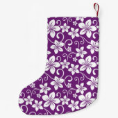 BLAUWE HAWAII (PLUM) KLEINE KERSTSOK (Achterkant)