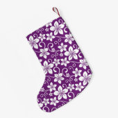 BLAUWE HAWAII (PLUM) KLEINE KERSTSOK (Achterkant (Hangend))