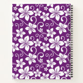 BLAUWE HAWAII (PLUM) NOTITIEBOEK (Achterkant)