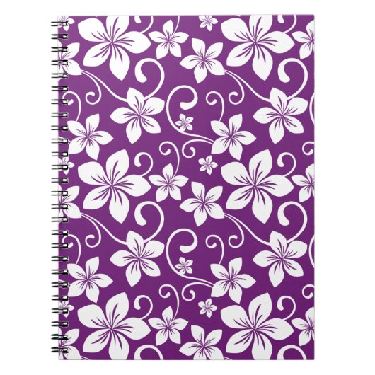 BLAUWE HAWAII (PLUM) NOTITIEBOEK (Voorkant)