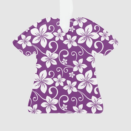 BLAUWE HAWAII (PLUM) ORNAMENT (voorkant)