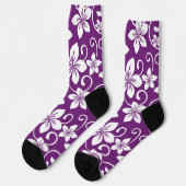 BLAUWE HAWAII (PLUM) SOKKEN (Links)