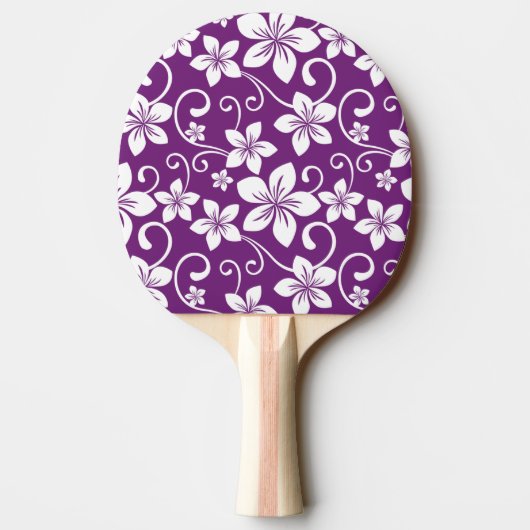 BLAUWE HAWAII (PLUM) TAFELTENNISBATJE (Achterkant)