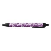 BLAUWE HAWAII (PLUM) ZWARTE INKT PEN (Bodem)