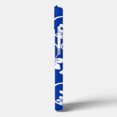 BLAUWE HAWAII (ROYAL BLUE) Case-Mate iPhone CASE (Achterkant / Links)