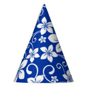BLAUWE HAWAII (ROYAL BLUE) FEESTHOEDJES (Links)