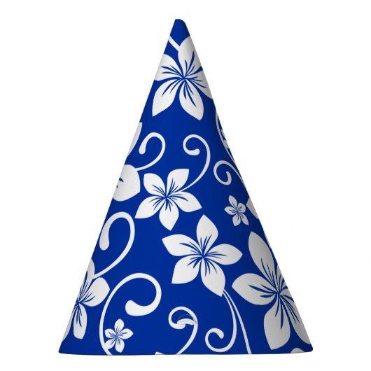 BLAUWE HAWAII (ROYAL BLUE) FEESTHOEDJES (Rechts)