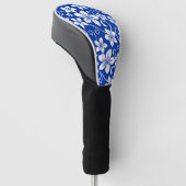BLAUWE HAWAII (ROYAL BLUE) GOLFHEADCOVER (Schuin)