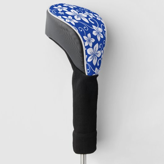 BLAUWE HAWAII (ROYAL BLUE) GOLFHEADCOVER (Schuin)