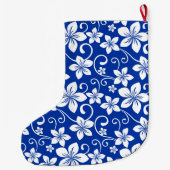 BLAUWE HAWAII (ROYAL BLUE) GROTE KERSTSOK (Achterkant)