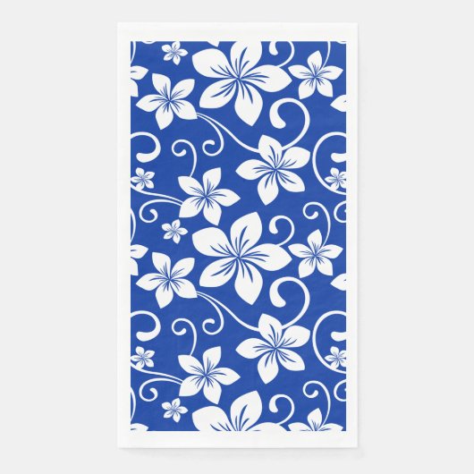 BLAUWE HAWAII (ROYAL BLUE) SERVET (Voorkant)