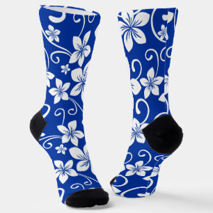 BLAUWE HAWAII (ROYAL BLUE) SOKKEN