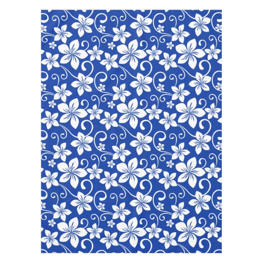 BLAUWE HAWAII (ROYAL BLUE) TAFELKLEED (Voorkant)