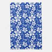 BLAUWE HAWAII (ROYAL BLUE) THEEDOEK (Verticaal)
