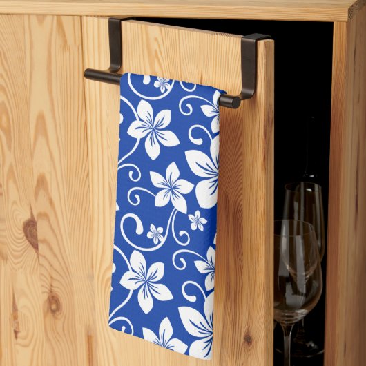 BLAUWE HAWAII (ROYAL BLUE) THEEDOEK (Derde Gevouwen)