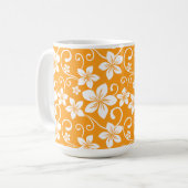 BLAUWE HAWAII (TANGERINE) KOFFIEMOK (Voorkant links)