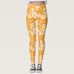 BLAUWE HAWAII (TANGERINE) LEGGINGS
