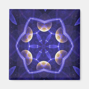 Blauwe Haze Magneet