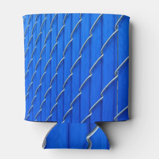 Blauwe hek blikjeskoeler (Achterkant)