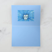 Blauwe heks kaart (Binnen)