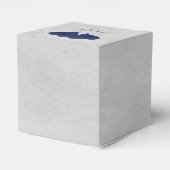 Blauwe hemdballonnen Weddenschap Bedankdoosjes (Achterkant)