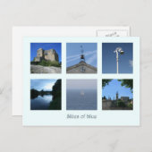 Blauwe hemden briefkaart (Voorkant / Achterkant)