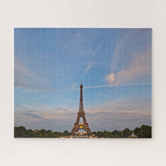 Blauwe hemden en de Eiffeltoren - 16x20 - 520 pcs Legpuzzel (Horizontaal)