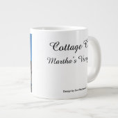 Blauwe hemden en ontbijtkoek - Martha's wijntuin Grote Koffiekop (Voorkant rechts)