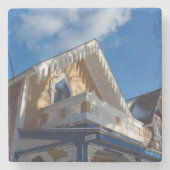 Blauwe hemden en ontbijtkoek - Martha's wijntuin Stenen Onderzetter (Voorkant)