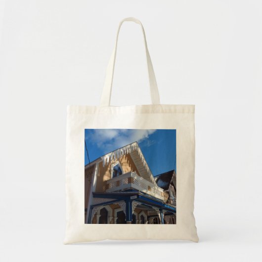 Blauwe hemden en ontbijtkoek - Martha's wijntuin Tote Bag (Voorkant)