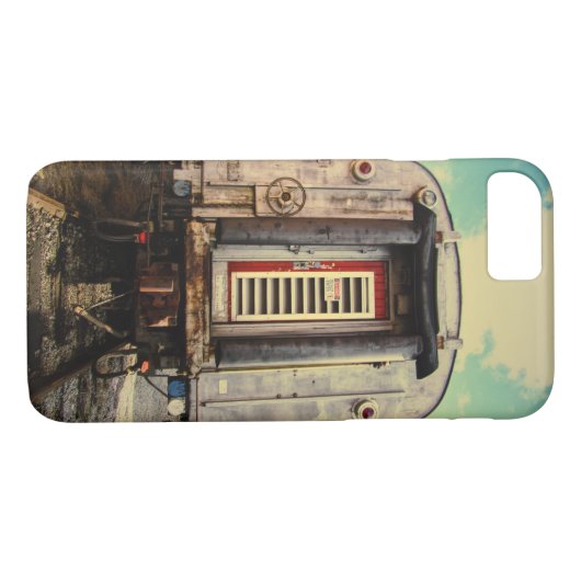 Blauwe hemden en reislijnen Case-Mate iPhone case (Achterkant (Horizontaal))