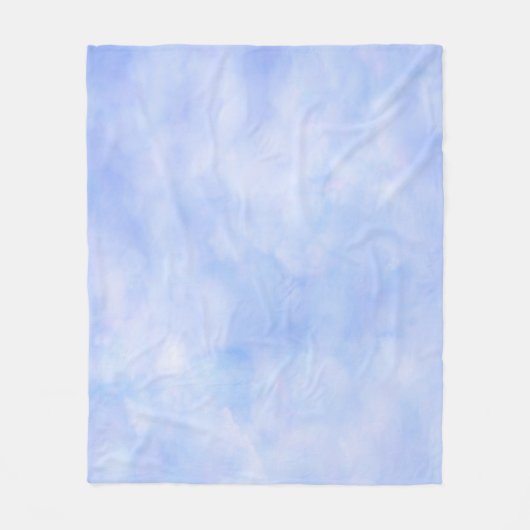 Blauwe hemden fleece deken (Voorkant)