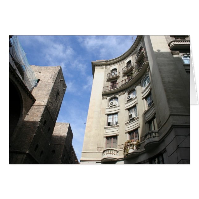 Blauwe hemden in Barcelona (Voorkant Horizontaal)