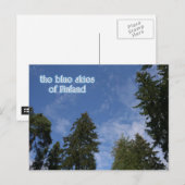 Blauwe hemden van Finland Briefkaart (Voorkant / Achterkant)