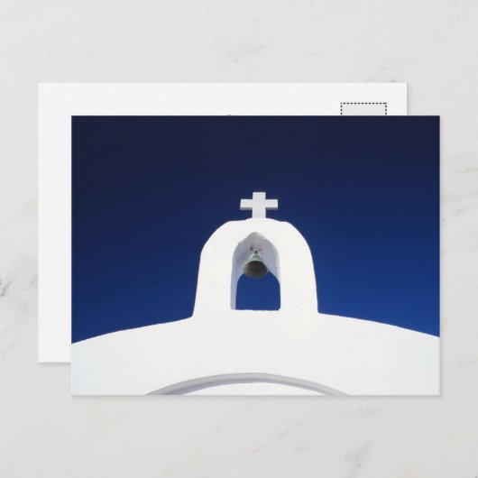 Blauwe hemel briefkaart (Voorkant / Achterkant)