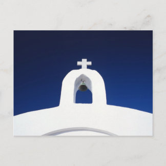 Blauwe hemel briefkaart