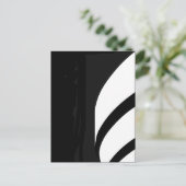 Blauwe hemel briefkaart (Staand voorkant)