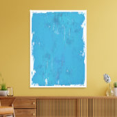 Blauwe hemel canvas afdruk (Insitu (Woonkamer))