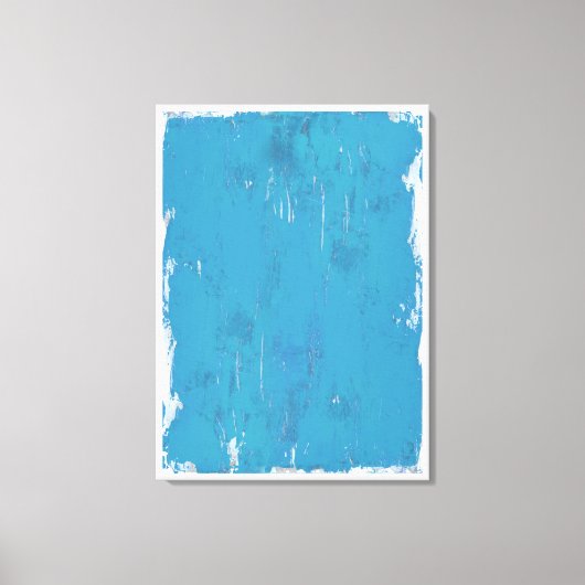 Blauwe hemel canvas afdruk (Voorkant)