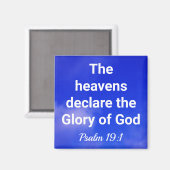 Blauwe hemel De Heavens verklaren het verhaal van  Magneet (Voorkant / Achterkant)