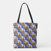 Blauwe hemel en Abstract kunstpatroon voor wolken Tote Bag (Achterkant)