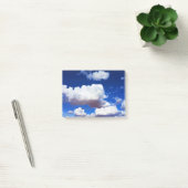 Blauwe hemel en witte wolken post-it® notes (Kantoor)