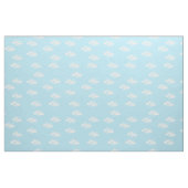 Blauwe hemel met fluffy wolken stof (Fat Quarter)