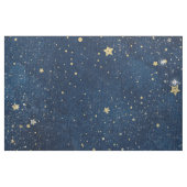 Blauwe hemel met sterren stof (Fat Quarter)