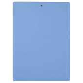 Blauwe hemel met wazige wolken klembord (Achterkant)
